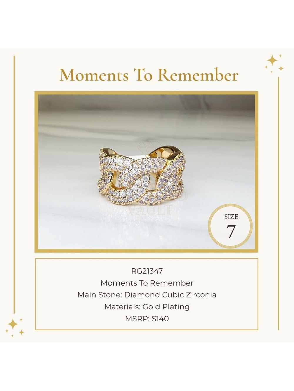 Moments To Remember - Size 7 - OG
